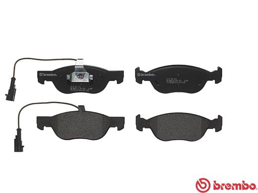 A.B.S. P 23 071 BREMBO Bremsbelagsatz, Scheibenbremse